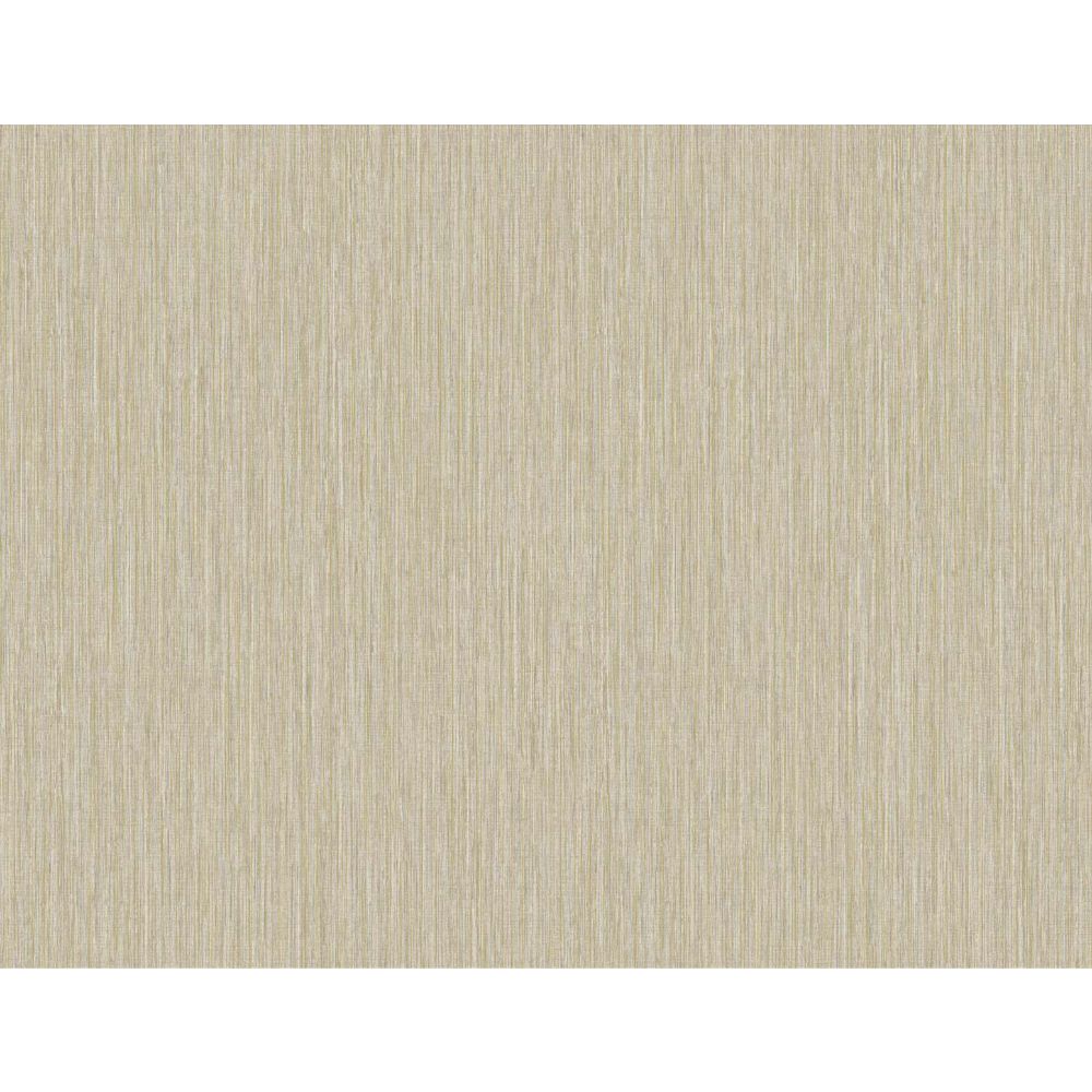 Seabrook Wallpaper TS80906 Vertical Stria in Sandstone & Metallic Gold